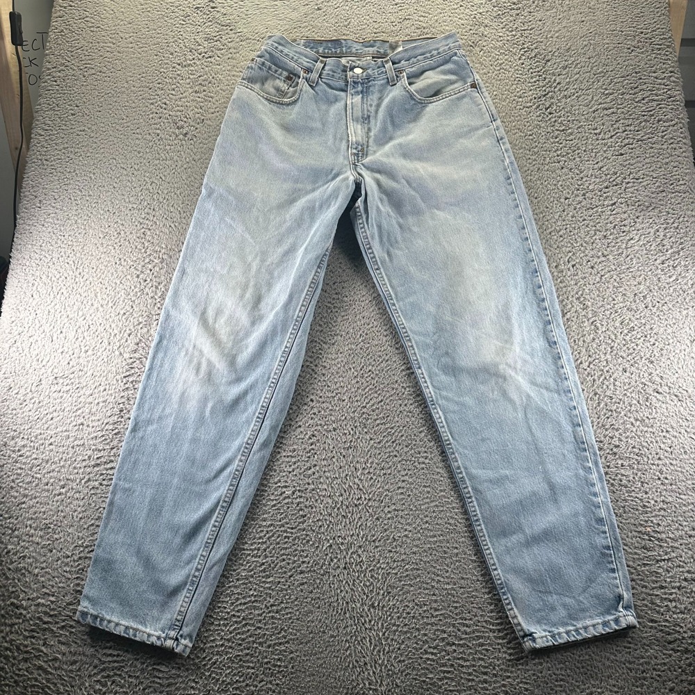 Vintage Levi's 560 Jeans Mens 33x34 Blue Cotton Denim Tapered Loose Made In USA